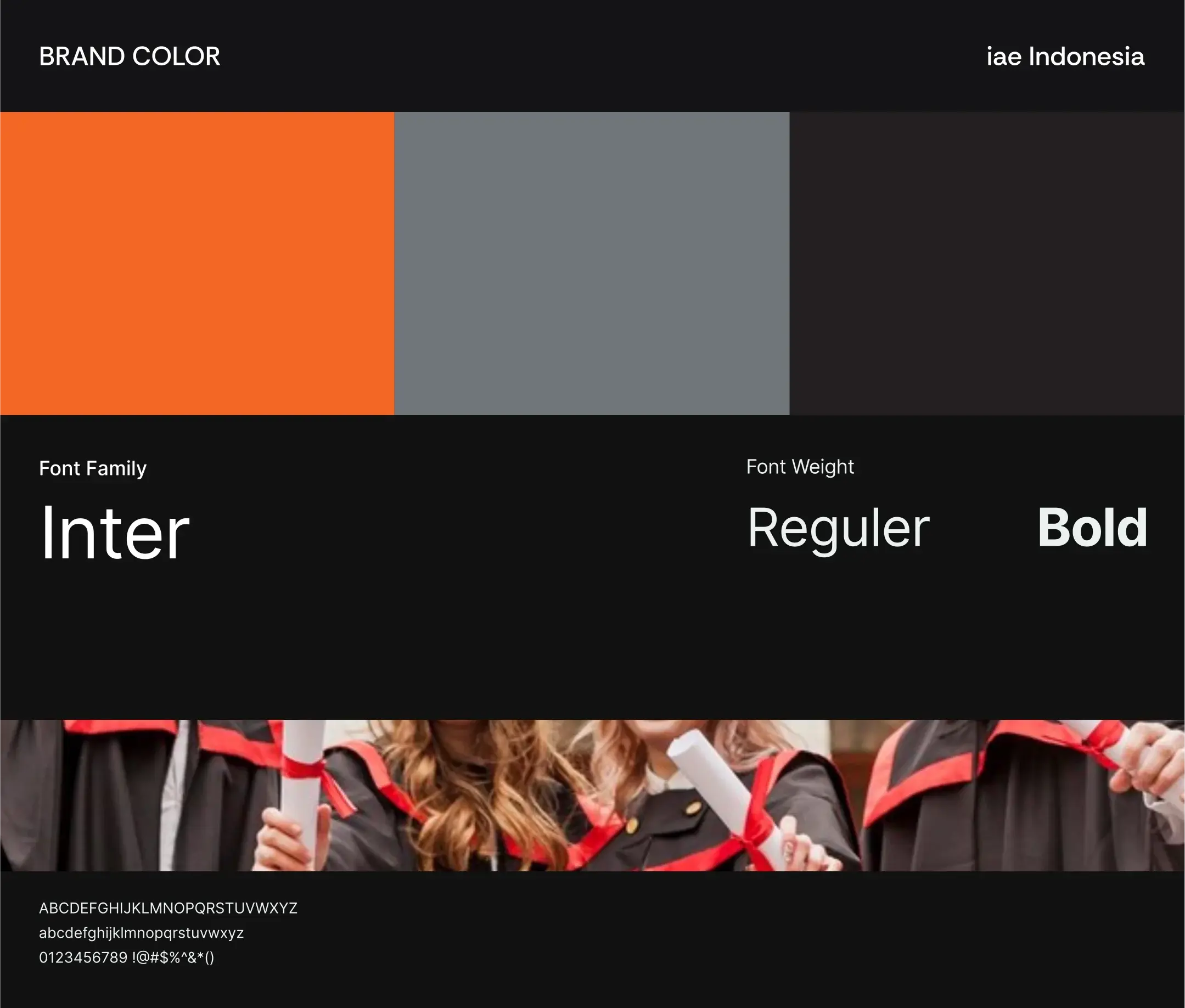 IAE Indonesia brand and UI exploration